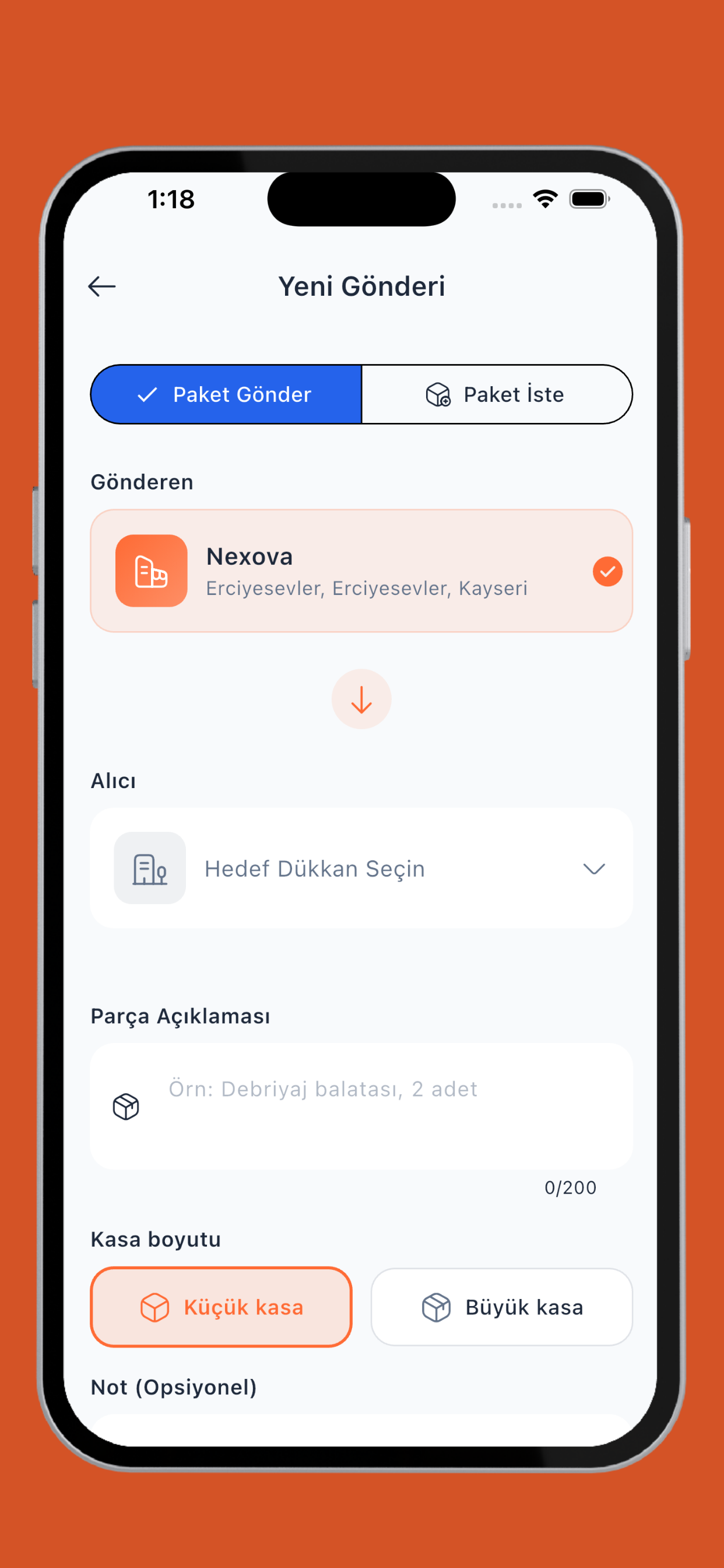 Transigo ekran görüntüsü 3